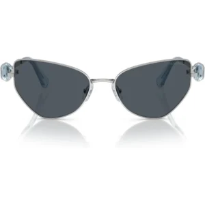 SWAROVSKI LENTES DE SOL MARIPOSA SK7003 57 MM MUJER | SILVER/DARK GREY