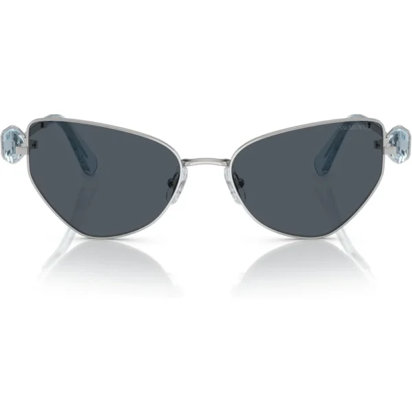 SWAROVSKI LENTES DE SOL MARIPOSA SK7003 57 MM MUJER | SILVER/DARK GREY