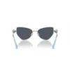 SWAROVSKI LENTES DE SOL MARIPOSA SK7003 57 MM MUJER | SILVER/DARK GREY