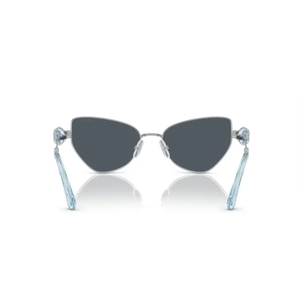 SWAROVSKI LENTES DE SOL MARIPOSA SK7003 57 MM MUJER | SILVER/DARK GREY