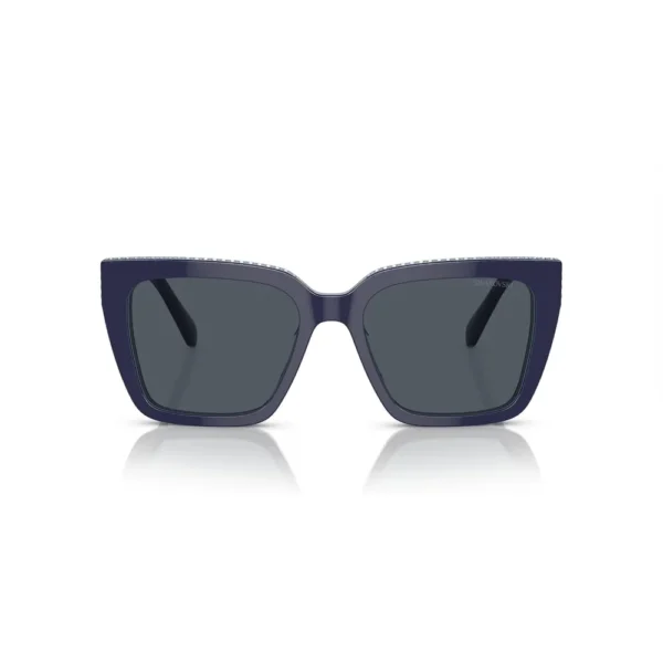 SWAROVSKI LENTES DE SOL CUADRADO SK6013 54 MM MUJER | BLUE/DARK GREY