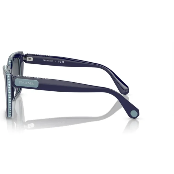 SWAROVSKI LENTES DE SOL CUADRADO SK6013 54 MM MUJER | BLUE/DARK GREY