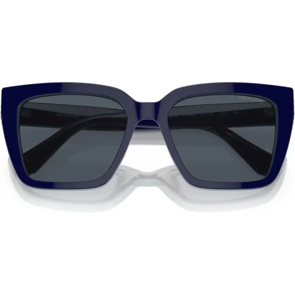 SWAROVSKI LENTES DE SOL CUADRADO SK6013 54 MM MUJER | BLUE/DARK GREY