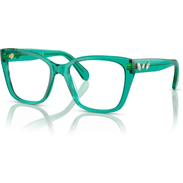 b0cd8y6tfq_1_webp.webp SWAROVSKI MONTURA CUADRADO SK2008 51 MM MUJER | CRYSTAL GREEN/DEMO LENS