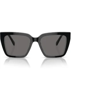 SWAROVSKI LENTES DE SOL CUADRADO SK6013 54 MM MUJER | BLACK/DARK GREY POLARIZED
