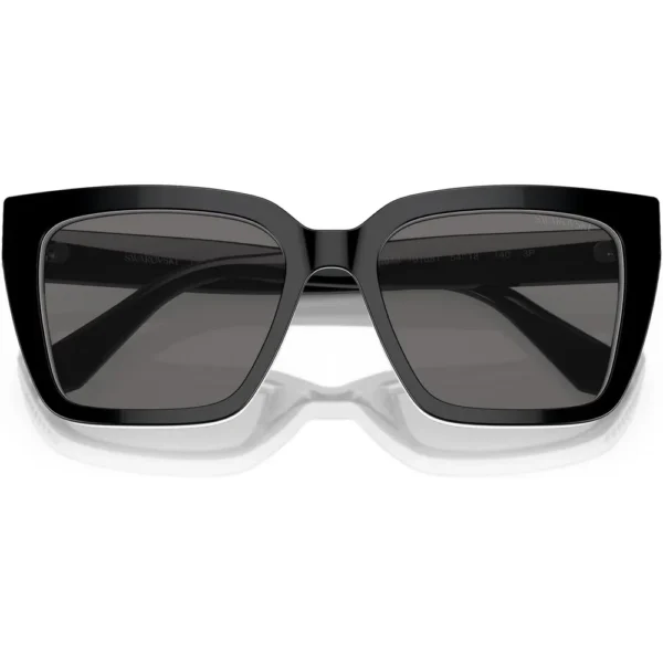 SWAROVSKI LENTES DE SOL CUADRADO SK6013 54 MM MUJER | BLACK/DARK GREY POLARIZED