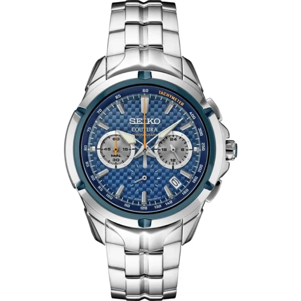 RELOJ SEIKO SSB431 COUTURA CRONÓGRAFO PARA HOMBRE | AZUL