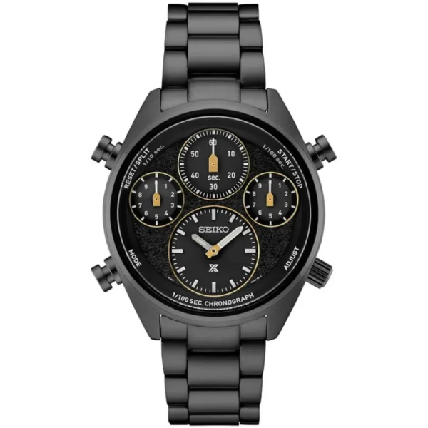 RELOJ SEIKO PROSPEX SPEEDTIMER SOLAR HOMBRE | NEGRO BRILLANTE