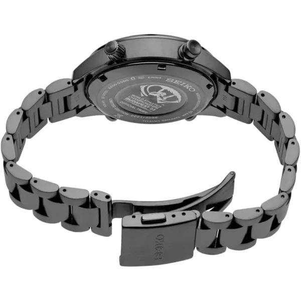 RELOJ SEIKO PROSPEX SPEEDTIMER SOLAR HOMBRE | NEGRO BRILLANTE