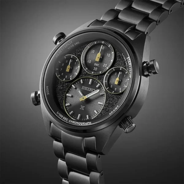 RELOJ SEIKO PROSPEX SPEEDTIMER SOLAR HOMBRE | NEGRO BRILLANTE