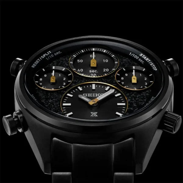 RELOJ SEIKO PROSPEX SPEEDTIMER SOLAR HOMBRE | NEGRO BRILLANTE