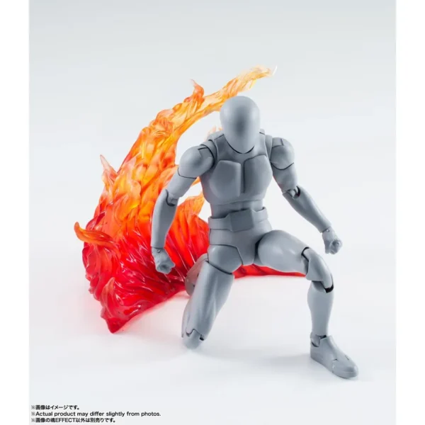 FIGURA BURNING FLAME RED TAMASHII NATIONS