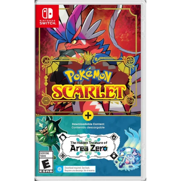 VIDEOJUEGO NINTENDO POKÉMON SCARLET + DLC SWITCH USA