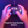 CONTROL ALÁMBRICO HYPERX CLUTCH GLADIATE RGB XBOX | TRANSPARENTE