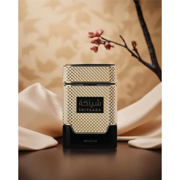 b0cl6qh1db_4_webp.webp PERFUME KHADLAJ SHIYAAKA GOLD EDP MUJER 3.4 OZ / 100 ML