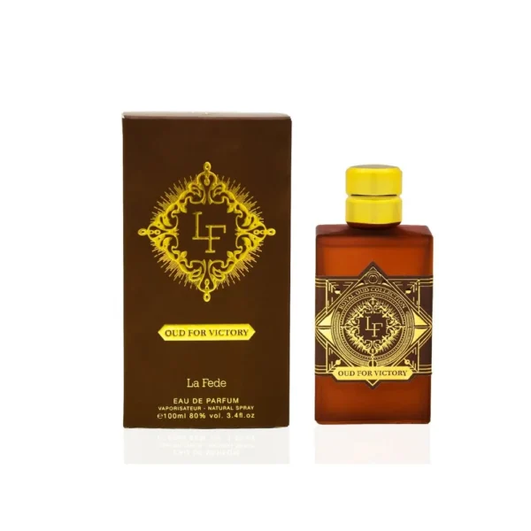 PERFUME KHADLAJ LA FEDE OUD FOR VICTORY EDP UNISEX 3.4 OZ / 100 ML