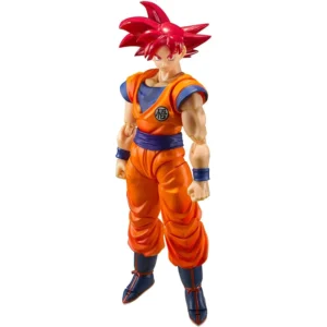 FIGURA SUPER SAIYAN GOD SON GOKU SH FIGUARTS TAMASHII NATIONS
