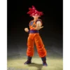 FIGURA SUPER SAIYAN GOD SON GOKU SH FIGUARTS TAMASHII NATIONS