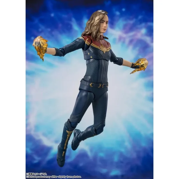FIGURA CAPTAIN MARVEL SH FIGUARTS TAMASHII NATIONS