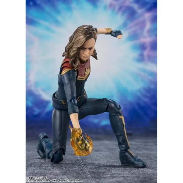 FIGURA CAPTAIN MARVEL SH FIGUARTS TAMASHII NATIONS
