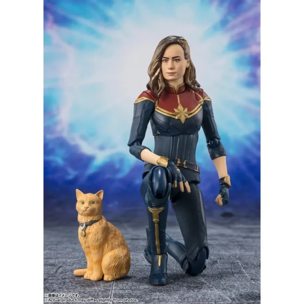 FIGURA CAPTAIN MARVEL SH FIGUARTS TAMASHII NATIONS