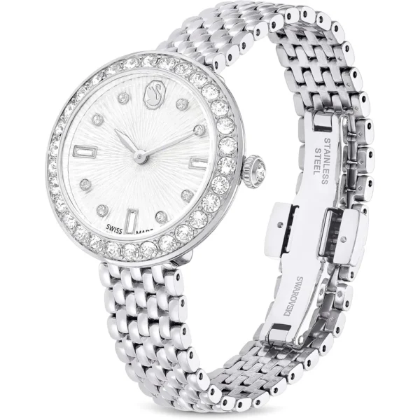 SWAROVSKI RELOJ CERTA CRYSTAL PARA MUJER | SILVER TONE