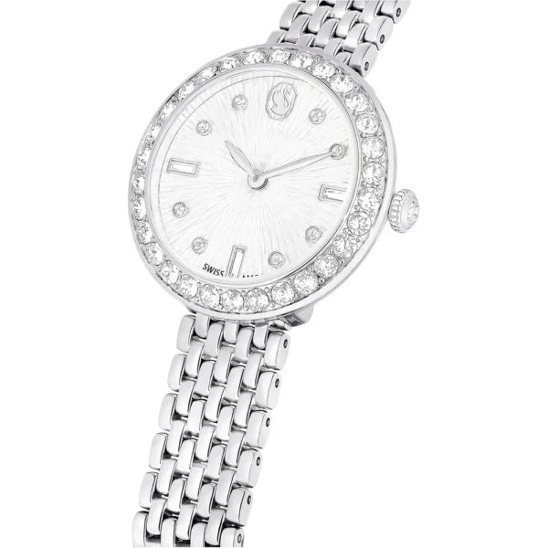 SWAROVSKI RELOJ CERTA CRYSTAL PARA MUJER | SILVER TONE