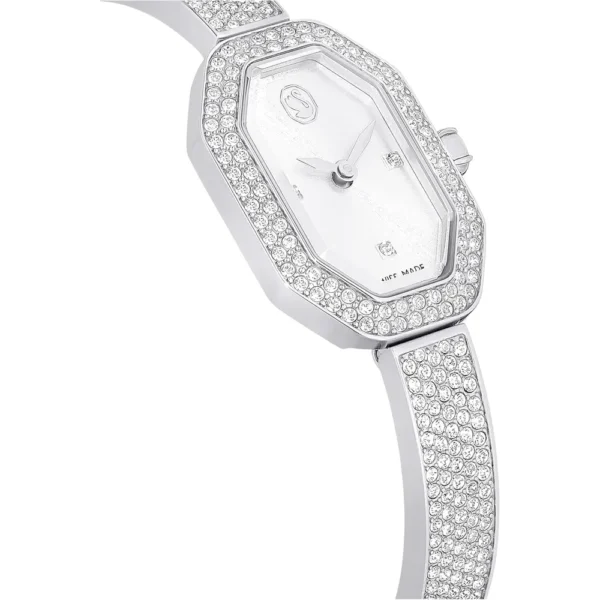 SWAROVSKI RELOJ DEXTERA BANGLE PARA MUJER | SILVER