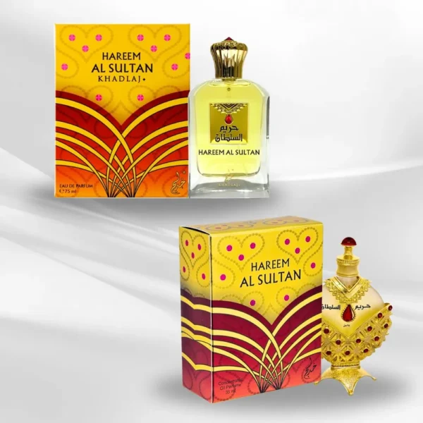 SET REGALO KHADLAJ HAREEM AL SULTAN GOLD EDP 2 PIEZAS