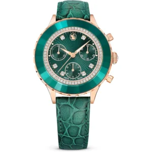 SWAROVSKI RELOJ OCTEA CHRONO PARA MUJER | GREEN