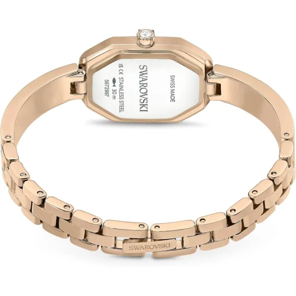 SWAROVSKI RELOJ DEXTERA BANGLE PARA MUJER | CHAMPAGNE GOLD