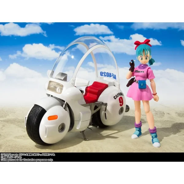 FIGURA BULMA MOTORCYCLE SH FIGUARTS TAMASHII NATIONS