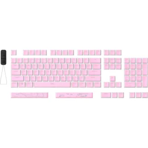 KEYCAPS HYPERX PUDDING 2 PBT 112 TECLAS | ROSA