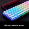 KEYCAPS HYPERX PUDDING 2 PBT 112 TECLAS | BLANCO