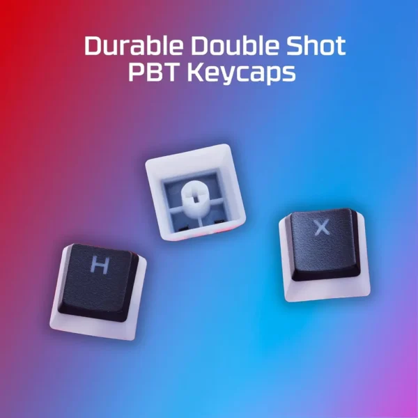 KEYCAPS HYPERX PUDDING 2 PBT 112 TECLAS | BLANCO