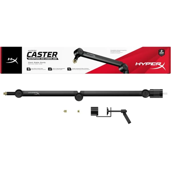 BRAZO MICRÓFONO HYPERX CASTER | NEGRO