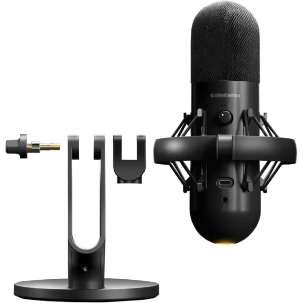 (REACONDICIONADO) MICRÓFONO USB ALIAS STEELSERIES | NEGRO