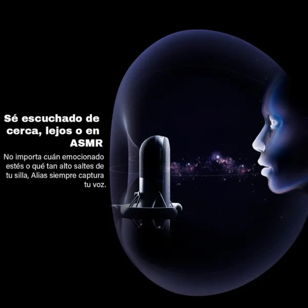 (REACONDICIONADO) MICRÓFONO USB ALIAS STEELSERIES | NEGRO