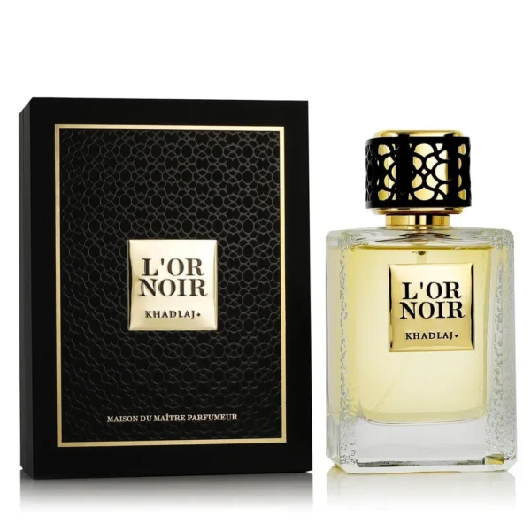 PERFUME KHADLAJ MAISON L'OR NOIR EDP UNISEX 3.4 OZ / 100 ML