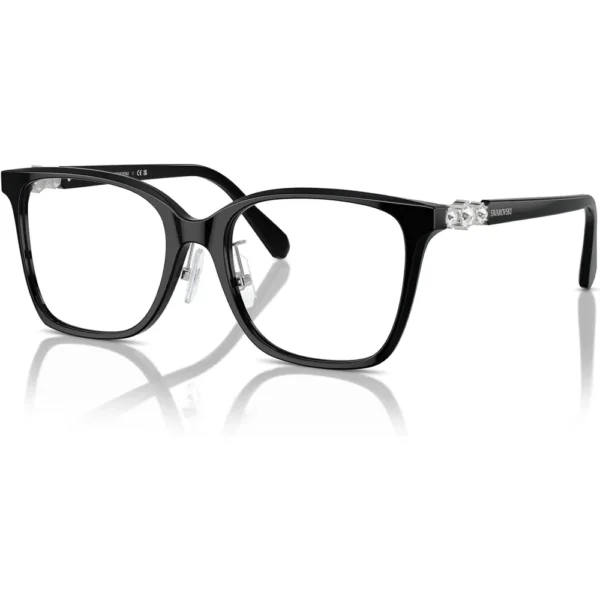 SWAROVSKI MONTURA CUADRADO SK2026D 54 MM MUJER | BLACK/DEMO LENS