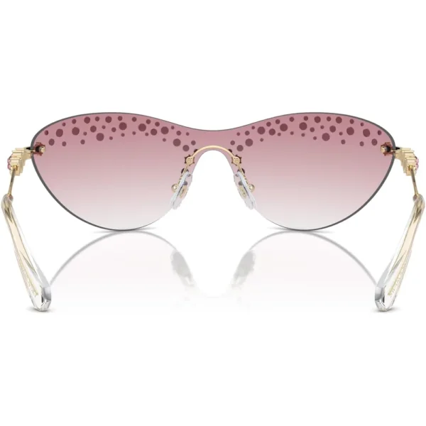 SWAROVSKI LENTES DE SOL RECTANGULAR SK7023 33 MM MUJER | PALE GOLD/CLEAR GRADIENT PINK