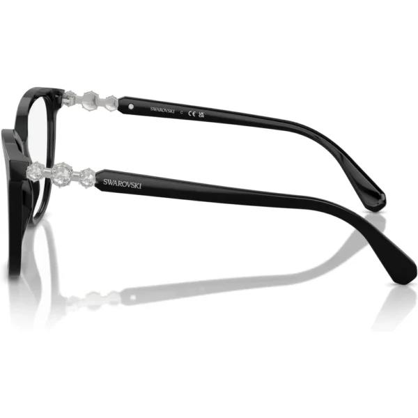 SWAROVSKI MONTURA CUADRADO SK2020 54 MM MUJER | BLACK/DEMO LENS