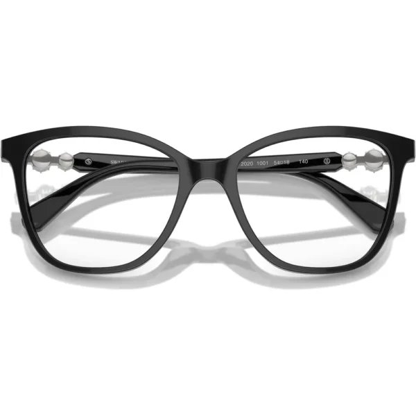 SWAROVSKI MONTURA CUADRADO SK2020 54 MM MUJER | BLACK/DEMO LENS