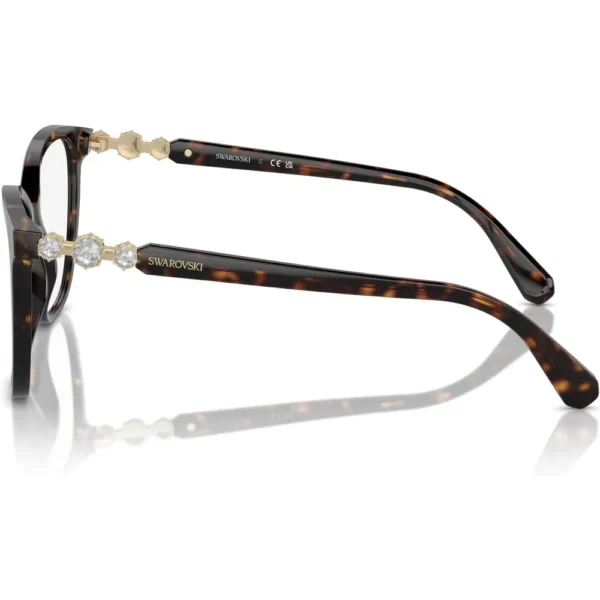 b0ctrxnmpf_2_webp.webp SWAROVSKI MONTURA CUADRADO SK2020 54 MM MUJER | DARK HAVANA/DEMO LENS