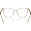 SWAROVSKI MONTURA CUADRADO SK2020 52 MM MUJER | TRANSPARENT BEIGE/DEMO LENS