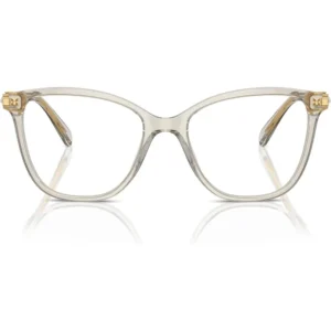 SWAROVSKI MONTURA CUADRADO SK2020 54 MM MUJER | TRANSPARENT BEIGE/DEMO LENS