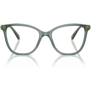 SWAROVSKI MONTURA CUADRADO SK2020 52 MM MUJER | TRANSPARENT GREEN/DEMO LENS