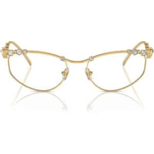 SWAROVSKI MONTURA SK1015 55 MM MUJER | GOLD/DEMO LENS