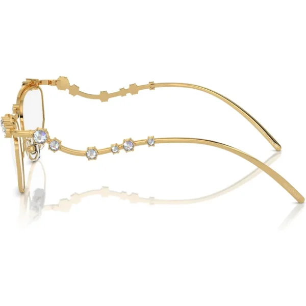SWAROVSKI MONTURA SK1015 55 MM MUJER | GOLD/DEMO LENS