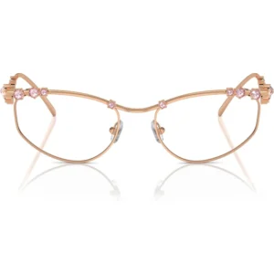SWAROVSKI MONTURA SK1015 55 MM MUJER | ROSE GOLD/DEMO LENS